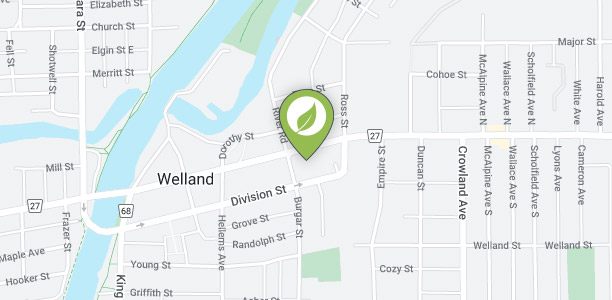 PenFinancial Welland Branch Map